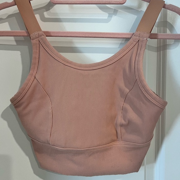 Aerie Blush Sports Bra - Picture 3 of 7
